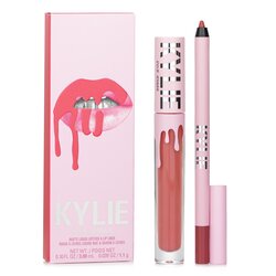 Kylie By Kylie Jenner Matte Lip Kit: Matte Liquid Lipstick 3ml + Lip Liner 1.1g 2pcs