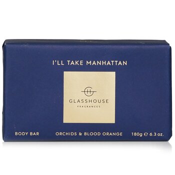 Glasshouse Body Bar - I'll Take Manhattan (Orchids & Blood Orange) 180g/6.3oz