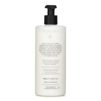 Glasshouse - Body Lotion - Diving Into Cyprus (Sea Salt & Saffron) Image 2