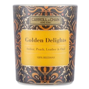 Carroll & Chan 100% Beeswax Votive Candle - Golden Delights 65g/2.3oz
