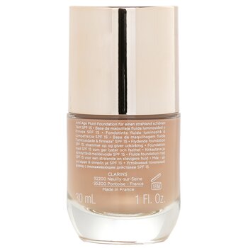 Clarins - Everlasting Youth Fluid Illuminating & Firming Foundation SPF 15 - # 109 Wheat Image 2