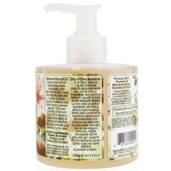 Nesti Dante - Natural Liquid Soap - Almond Olive Oil Image 2