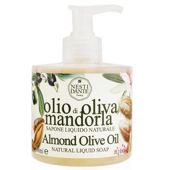 Natural Liquid Soap - Almond Olive Oil (300ml/10.2oz) 