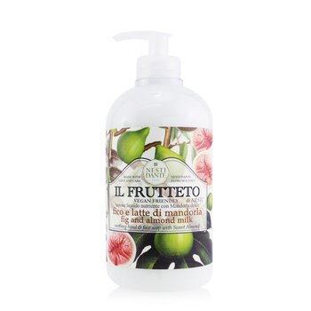 Il Frutteto Soothing Hand & Face Soap With Sweet Almond - Fig And Almond Milk (500ml/16.9oz) 