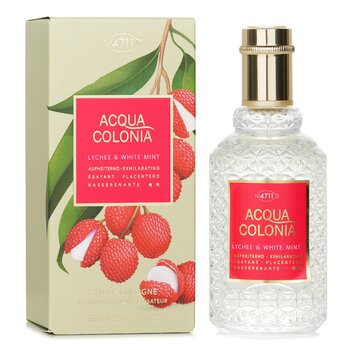 4711 - Acqua Colonia Lychee & White Mint Eau De Cologne Spray Image 1