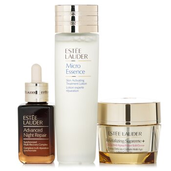 Estee Lauder - Advanced Night Repair Essentials Set: Advanced Night Repair 50ml+ Micro Essence 150ml+ Revitalizing Supreme+ Creme 75ml Image 1