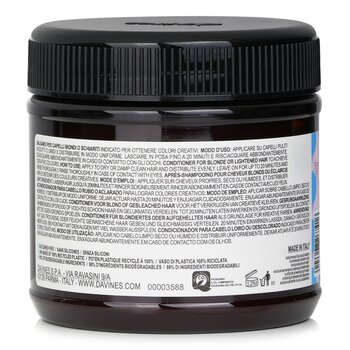 Davines - Alchemic Creative Conditioner - # Marine Blue (For Blonde and Lightened Hair) Image 2