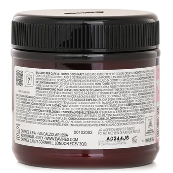 Davines - Alchemic Creative Conditioner - # Pink (For Blonde and Lightened Hair) Image 2