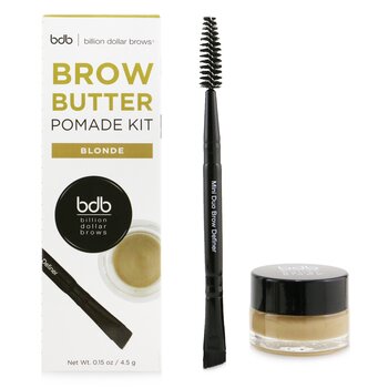 Billion Dollar Brows - Brow Butter Pomade Kit: Brow Butter Pomade + Mini Duo Brow Definer - # Blonde Image 1