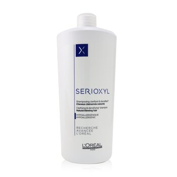 Professionnel Serioxyl Clarifying & Densifying Shampoo (Natural Thinning Hair) (1000ml/33.8oz) 