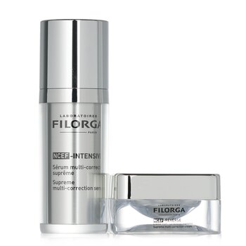 Filorga - Supreme Skin Quality Set: NCEF-Intensive Supreme Multi-Correction Serum 30ml + NCEF-Reverse Supreme Multi-Correction Cream 15ml Image 1