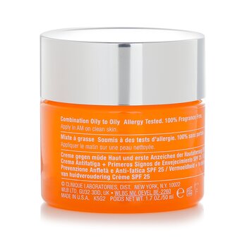 Clinique - Superdefense SPF 25 Fatigue + 1st Signs Of Age Multi-Correcting Cream - Combination Oily to Oily Image 2