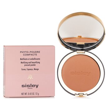 Sisley - Phyto Poudre Compacte Matifying and Beautifying Pressed Powder - # 4 Bronze Image 1