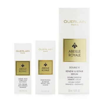 Guerlain - Abeille Royale Age-Defying Programme (Set of Serum, Oil, Eye Cream & Bag) Image 1