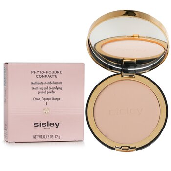 Sisley - Phyto Poudre Compacte Matifying and Beautifying Pressed Powder - # 1 Rosy Image 1