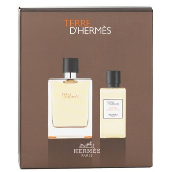 Hermes - Terre D'Hermes Coffret: Eau De Toilette Spray 100ml/3.3oz + Hair And Body Shower Gel 80ml/2.7oz Image 2