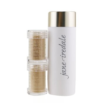 Jane Iredale - Powder Me Refillable Brush (1x Brush, 2x Refills) - Golden Image 2