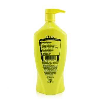 It's A 10 - Miracle Brightening Shampoo (For Blondes) Image 2