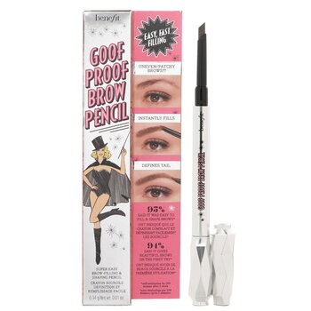 Benefit - Goof Proof Brow Pencil - # 3.75 (Warm Medium Brown) Image 1