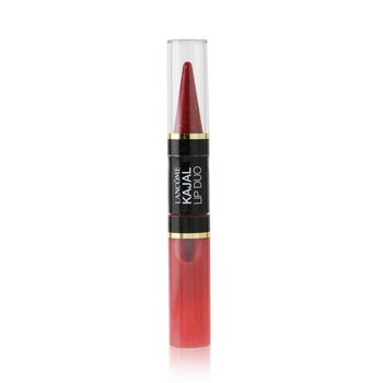 Kajal Lip Duo High Precision Lipstick & Illuminating Gloss - # 05 Red Crush (6ml/0.2oz) 