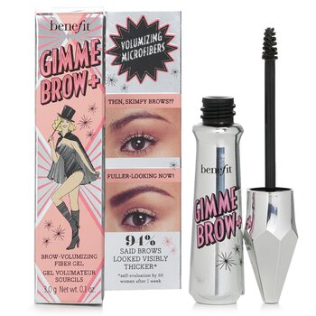 Benefit - Gimme Brow+ Volumizing Fiber Gel - #5 (Cool Black-Brown) Image 1