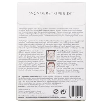 WONDERSTRIPES - Instant Glow Hydrogel Eye Pads Image 2