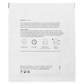 CosMedix - Micro Defense Microbiome Sheet Mask Image 2