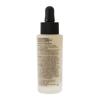 MAC - Studio Waterweight Foundation SPF 30 - # NC15 (Light With Golden Undertone) Image 2