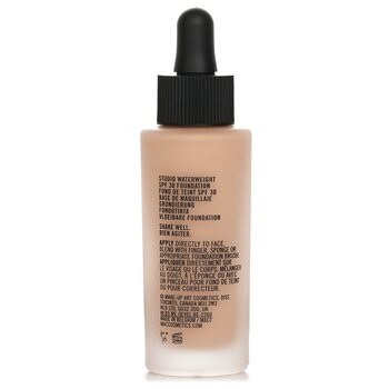 MAC - Studio Waterweight Foundation SPF 30 - # NC25 (Light With Golden Peach Undertone) Image 2