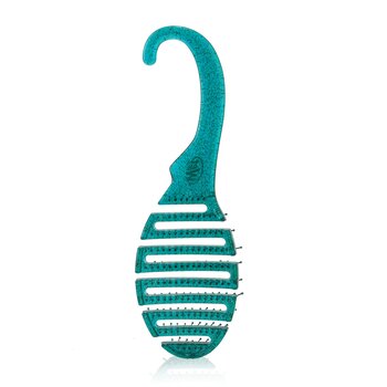 Wet Brush - Shower Detangler - # Green Glitter Image 2