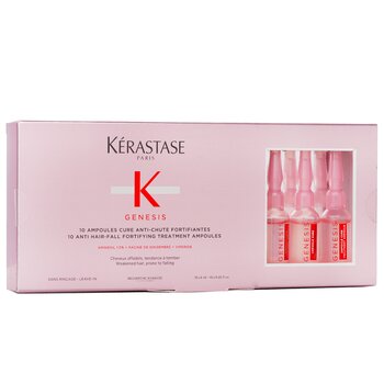 Kerastase - Genesis 10 Anti Hair-Fall Fortifying Treatment Ampoules (Weakened Hair, Prone To Falling) Image 1