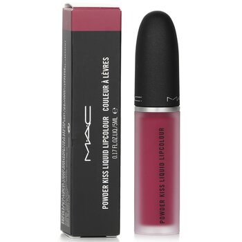 MAC - Powder Kiss Liquid Lipcolour - # 988 A Little Tamed Image 1