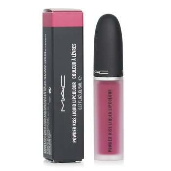 MAC - Powder Kiss Liquid Lipcolour - # 990 More The Mehr-Ier Image 1