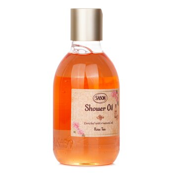 Sabon - Shower Oil - Rose Tea (Plastic Bottle) Image 1