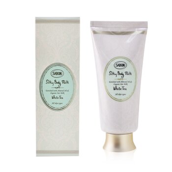 Sabon - Silky Body Milk - White Tea Image 1