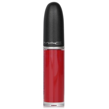 MAC - Retro Matte Liquid Lipcolour - # 104 Fashion Legacy (Intense Fire Truck Red) (Matte) Image 2