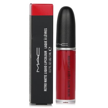 MAC - Retro Matte Liquid Lipcolour - # 105 Feels So Grand (Deep True Red) (Matte) Image 1