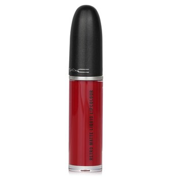 MAC - Retro Matte Liquid Lipcolour - # 105 Feels So Grand (Deep True Red) (Matte) Image 2