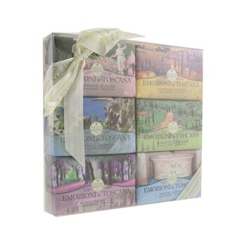 Nesti Dante - Emozioni In Toscana The Collection Gift Set (#Gardino In Flore, #Campagna Dorata, #Macchia Odorosa, #Borghi E Monasteri, #Bosco Incantato, #Thermal Water) Image 1