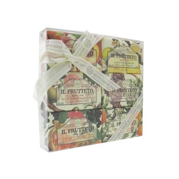 Nesti Dante - Il Frutteto Soap Gift Set (#Peach & Melon, #Citron & Bergamot, #Fig & Almond Milk, #Red Grapes & Blueberry, #Pomegranate & Blackcurrant, #Olive Oil & Tangerine) Image 1