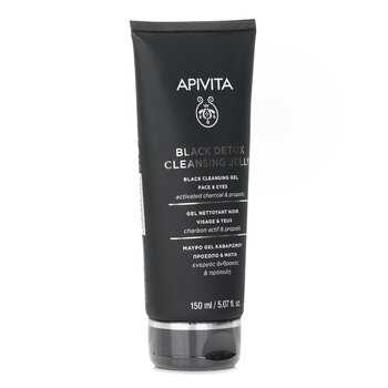 Apivita - Black Detox Cleansing Jelly For Face & Eyes Image 1