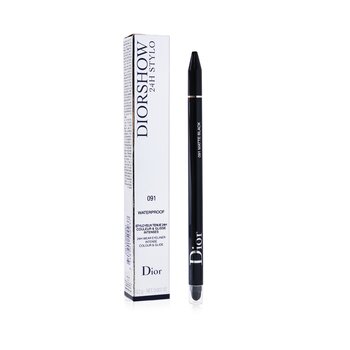 Christian Dior - Diorshow 24H Stylo Waterproof Eyeliner - # 091 Matte Black Image 1