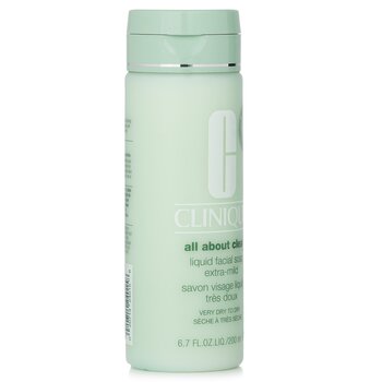 Clinique - All About Clean Liquid Facial Soap Extra-Mild - Very Dry to Dry Skin Image 1