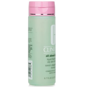 Clinique - All About Clean Liquid Facial Soap Oily Skin Formula - Combination Oily to Oily Skin Image 1