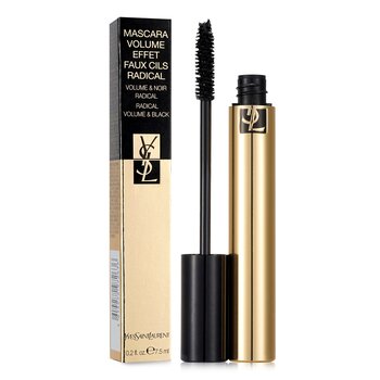 Yves Saint Laurent - Mascara Volume Effet Faux Cils Radical - # Black Over Black Image 1