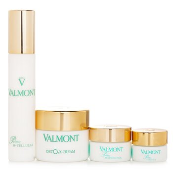 Valmont - The Oxygen Symphony Set: Prime Renewing Pack 15ml + Prime B -Cellular 30ml + Prime Contour 5ml + Deto2x Cream 45ml Image 1