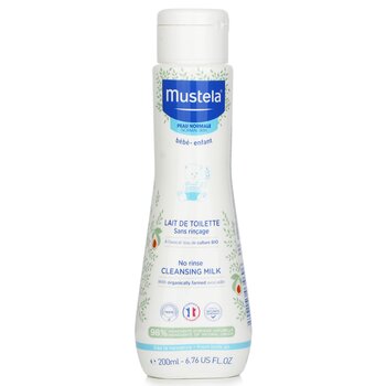 Mustela No Rinse Cleansing Milk - For Normal Skin 200ml/6.6oz