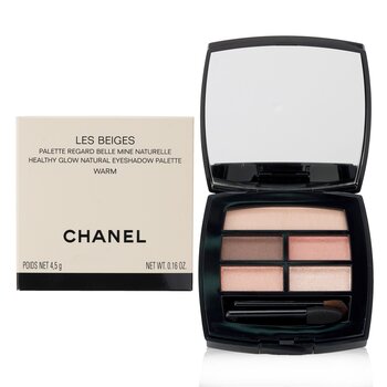 Chanel - Les Beiges Healthy Glow Natural Eyeshadow Palette - # Warm Image 1