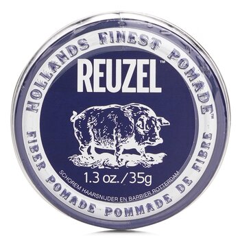 Reuzel - Fiber Pomade (Firm  Pliable  Low Shine  Water Soluble)  - 35g/1.3oz