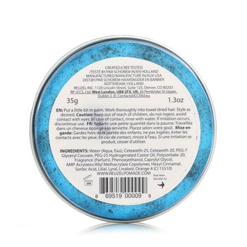 Reuzel - Blue Pomade (Strong Hold, Water Soluble) Image 2